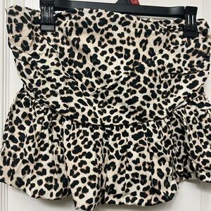 No Boundaries Animal Print Skirt